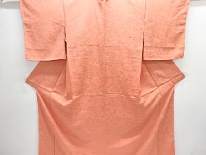 牡丹・菊模様織出し色無地着物